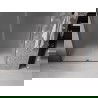 Mexen Velar плъзгащи се душ врати 140 см, матирано, gun metal - 871-140-000-31-95