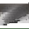 Mexen Velar плъзгащи се душ врати 140 см, матирано, gun metal - 871-140-000-31-95