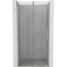 Mexen Velar плъзгащи се душ врати 90 cm, прозрачни, Очетван никел - 871-090-000-01-97