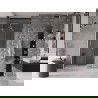 Mexen Velar плъзгащи се душ врати 90 cm, прозрачни, Очетван никел - 871-090-000-01-97