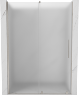 Mexen Velar плъзгащи се душ врати 150 см, матирано, четкан никел - 871-150-000-31-97