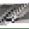 Mexen Velar плъзгаща се душ врата 140 см, скреж, четкан никел - 871-140-000-31-97