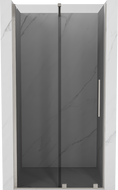 Mexen Velar плъзгащи душ врати 90 см, графит, четка никел - 871-090-000-41-97