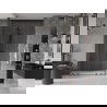 Mexen Velar Duo плъзгащи се душ врати 150 см, прозрачни, gun metal - 871-150-000-02-95