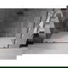Mexen Velar Duo плъзгащи се душ врати 180 см, прозрачни, gun metal - 871-180-000-02-95