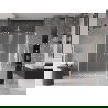 Mexen Velar Duo плъзгащи се душ врати 160 см, матирано, бяло - 871-160-000-32-20