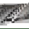 Mexen Velar Duo плъзгащи душ врати 180 см, скреж, бели - 871-180-000-32-20