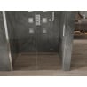 Mexen Omega плъзгащи се душ врати 110 cm, прозрачни, хром - 825-110-000-01-00
