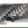 Mexen Velar Duo плъзгащи се душ врати 150 см, матирано стъкло, четкано gun gray - 871-150-000-32-66