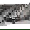 Mexen Velar Duo плъзгащи се душ врати 150 см, матирано стъкло, четкано gun gray - 871-150-000-32-66