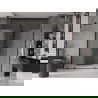Mexen Velar Duo плъзгащи се душ врати 180 cm, матирани, черни - 871-180-000-32-70