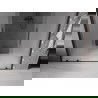Mexen Velar Duo плъзгащи се душ врати 200 см, скреж, черни - 871-200-000-32-70