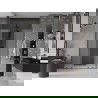 Mexen Velar Duo плъзгащи се душ врати 140 см, матирано, gun metal - 871-140-000-32-95