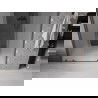 Mexen Velar Duo плъзгащи се душ врати 140 см, матирано, gun metal - 871-140-000-32-95