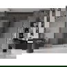 Mexen Velar Duo плъзгащи се душ врати 170 см, матирано, gun metal - 871-170-000-32-95