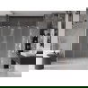 Mexen Velar Duo плъзгащи се душ врати 180 см, матиран, четкан никел - 871-180-000-32-97