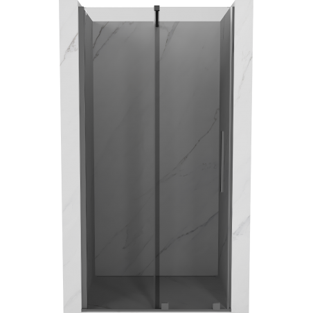 Mexen Velar плъзгащи се душ врати 100 см, графит, gun metal - 871-100-000-41-95