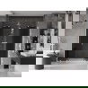 Mexen Velar Duo плъзгащи се душ врати 200 см, графит, бяло - 871-200-000-42-20