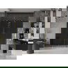 Mexen Velar Duo плъзгащи душ врати 170 см, графит, златно четкан - 871-170-000-42-55