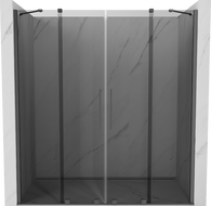 Mexen Velar Duo плъзгащи се душ врати 170 см, графит, gun metal - 871-170-000-42-95