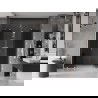 Mexen Velar Duo плъзгащи се душ врати 180 см, графит, четкан никел - 871-180-000-42-97