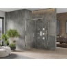 Mexen Omega душеви кабини с плъзгаща се врата 100 x 80 см, прозрачна, хром - 825-100-080-01-00