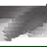 Mexen Velar L плъзгащи се душ врати 120 cm, прозрачни, бели - 871-120-003-01-20