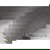 Mexen Velar L плъзгаща се душ врата 110 cm, прозрачна, златна - 871-110-003-01-50