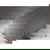 Mexen Velar L плъзгащи душ врати 100 cm, прозрачни, розово злато - 871-100-003-01-60