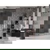 Mexen Velar L плъзгаща се душ врата 120 см, прозрачна, черна - 871-120-003-01-70