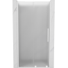 Mexen Velar L плъзгащи се душ врати 110 cm, матирани, бели - 871-110-003-31-20