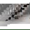 Mexen Velar L плъзгащи душ врати 120 см, матирано, бяло - 871-120-003-31-20