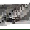 Mexen Velar L плъзгащи се душ врати 110 cm, матирано, златисто - 871-110-003-31-50