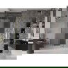 Mexen Velar L плъзгаща се душ врата 100 см, матирано, злато четкана - 871-100-003-31-55