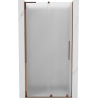 Mexen Velar L плъзгащи се душови врати 100 cm, матирани, розово злато - 871-100-003-31-60