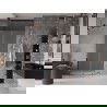 Плъзгаща се душ-кабина Mexen Velar L 110 см, матирана, розово злато - 871-110-003-31-60