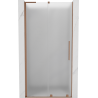 Mexen Velar L плъзгащи се душ врати 110 cm, матиран, четкана мед - 871-110-003-31-65