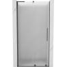 Mexen Velar L плъзгащи се душ врати 120 см, матирано, четкано gun gray - 871-120-003-31-66