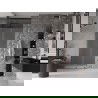 Mexen Velar L плъзгащи се душ врати 100 см, матирано стъкло, четкано gun gray - 871-100-003-31-66