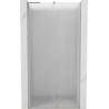 Mexen Velar L плъзгащи се душ врати 90 см, матирано стъкло, полиран никел - 871-090-003-31-97