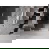 Mexen Velar L плъзгащи душ врати 100 см, графит, бяло - 871-100-003-41-20