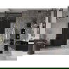 Mexen Velar L плъзгащи се душ врати 110 cm, графит, злато - 871-110-003-41-50