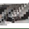 Mexen Velar L плъзгащи се душ врати 120 см, графит, матиран мед - 871-120-003-41-65