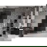 Mexen Velar L плъзгащи се душ врати 120 см, графит, черно - 871-120-003-41-70