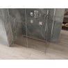 Mexen Omega плъзгаща се душ кабина 140 x 80 см, прозрачна, хром - 825-140-080-01-00