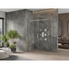Mexen Omega плъзгаща се душ кабина 140 x 80 см, прозрачна, хром - 825-140-080-01-00