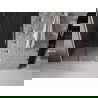 Mexen Velar L плъзгащи се душ врати 110 cm, графит, изчеткан никел - 871-110-003-41-97