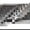 Mexen Velar L Duo плъзгащи се душ врати 170 cm, прозрачни, хром - 871-170-003-02-01