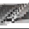Mexen Velar L Duo плъзгащи се душ врати 180 см, прозрачни, хром - 871-180-003-02-01