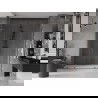 Mexen Velar L Duo плъзгаща се душ врата 180 см, прозрачна, четка сив оръжеен сив - 871-180-003-02-66
